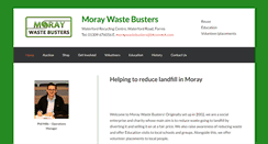 Desktop Screenshot of moraywastebusters.org