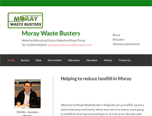 Tablet Screenshot of moraywastebusters.org